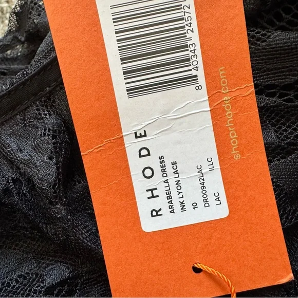 Rhode Arabella Dress Ink Lyon Lace - threedaughtersproperties.com